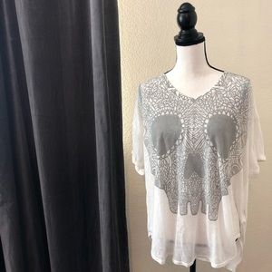 Oversized Skull T-Shirt